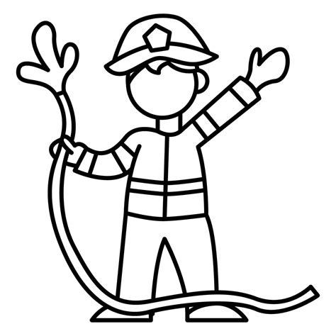  dibujos para colorear de bomberos