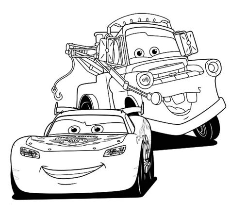 Dibujos para colorear de Cars: Diviértete pintando a tus personajes favoritos