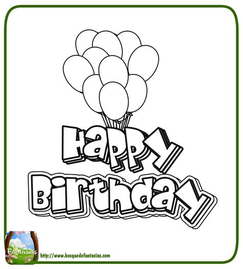 Dibujos para colorear de cumpleaños: ¡Celebra con alegría y creatividad!