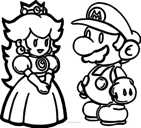 Dibujos para colorear de Mario Bros: ¡Diviértete con tus personajes favoritos!