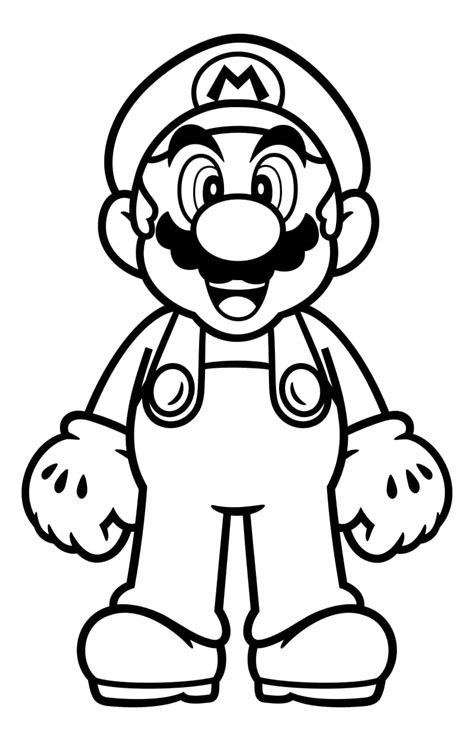 ¡Dibujos para colorear de Mario Bros., ¡imprescindibles para los fanáticos!