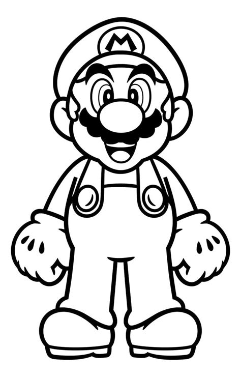 ¡Dibujos para colorear de Mario Bros.: ¡Imprímelos y diviértete!