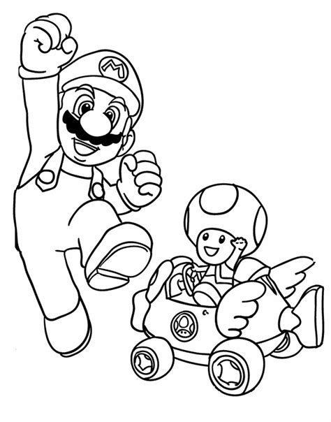 Dibujos para colorear Mario Bros: ¡Descarga e imprime gratis!