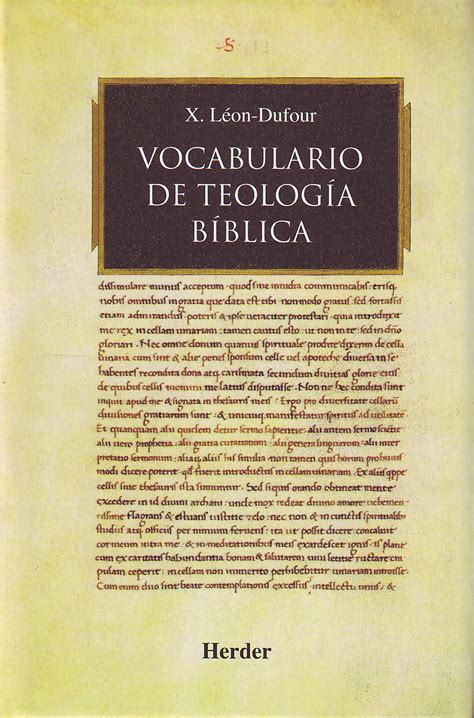diccionario catolico leon dufour pdf