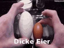 Dicke Eier Gif