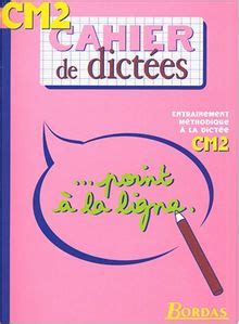 dictees cm2 ancienne edition