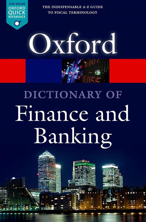 Dictionary Of Banking And Finance