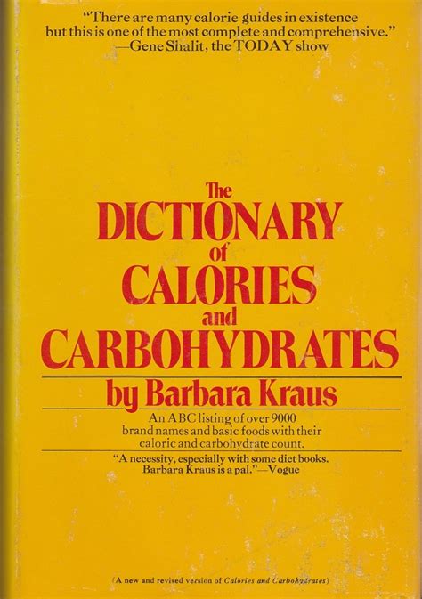 Dictionary Of Carbohydrates