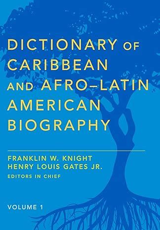 dictionary of caribbean biography