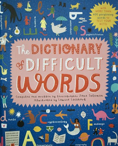 Dictionary Of Difficult Words Alison Mcghee Easy Words To Sound Out - Easy Words To Sound Out