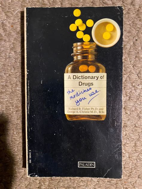 Dictionary Of Drugs