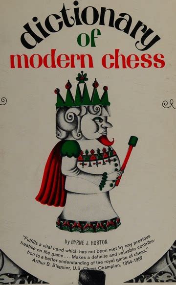 Read Dictionary Of Modern Chess Floxii 