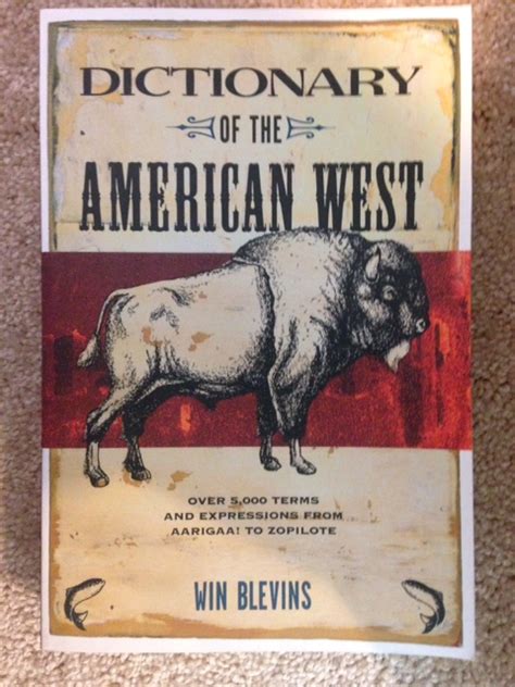Read Dictionary Of The American West 