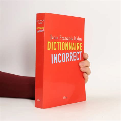 dictionnaire incorrect 1