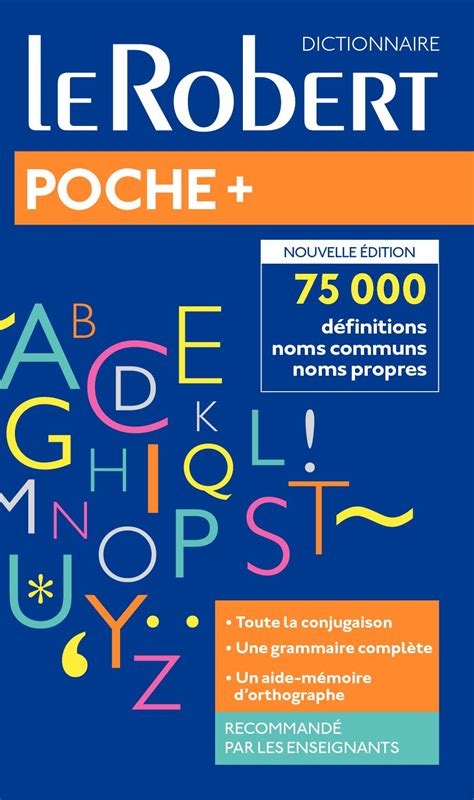 dictionnaire le robert poche plus nouvelle a diti