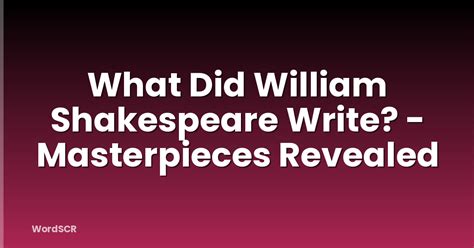 Did Shakespeare Ever Write A Happy Ending