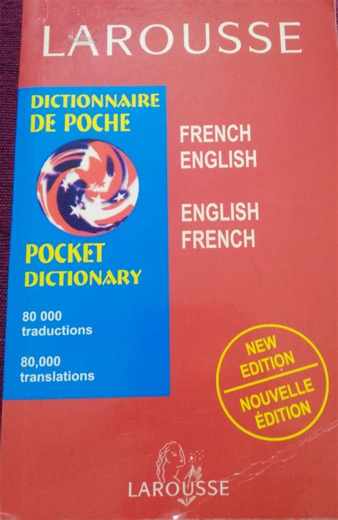 did you learn in french translation dictionary