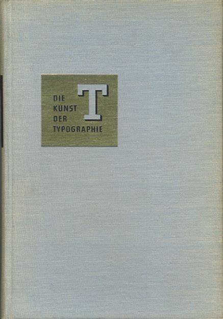 die kunst der typographie