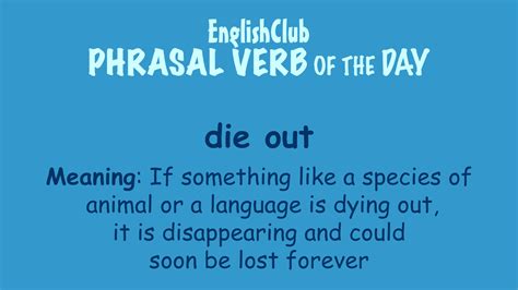 die out completely? - English Language & Usage Stack …