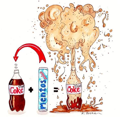 Diet Coke And Mentos Eruption Little Bins For Science Experiment With Coke - Science Experiment With Coke
