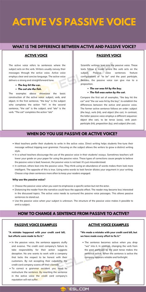 difference between active and passive voice pdf