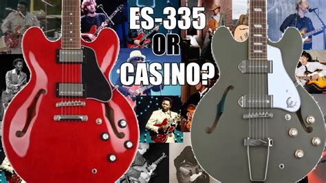 difference between epiphone casino and 335
