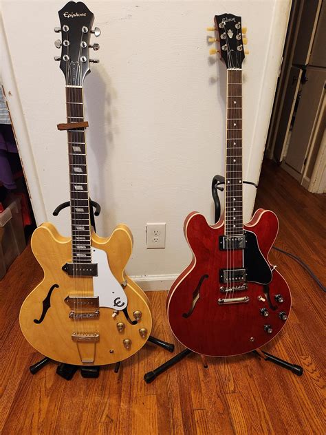 difference between epiphone casino and 335