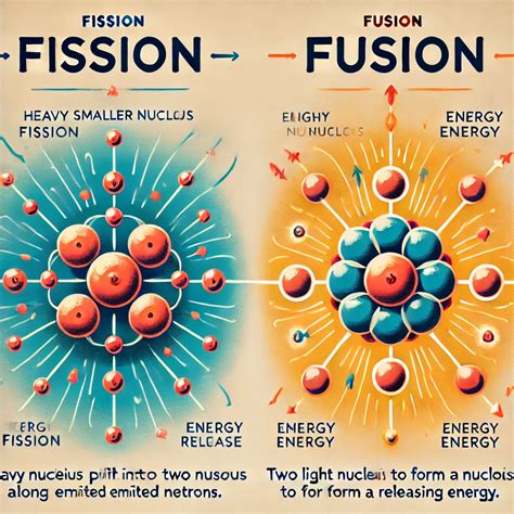 Difference Between Fission And Fusion