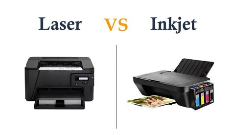 Difference Between Inkjet And Laser Printer