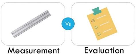 Difference Between Measurement And Evaluation