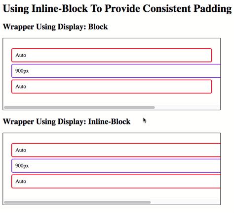 difference between padding, padding-block and padding-inline