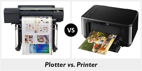 difference between printer and plotter pdf