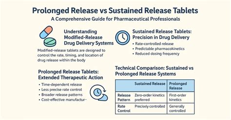 Difference Between Sustained Release And Controlled Release