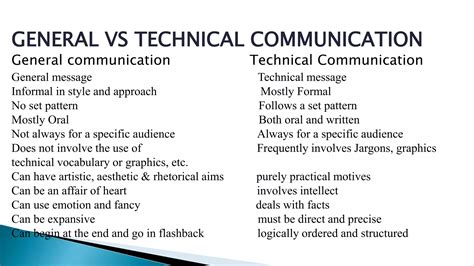 Difference Between Technical And General Communication