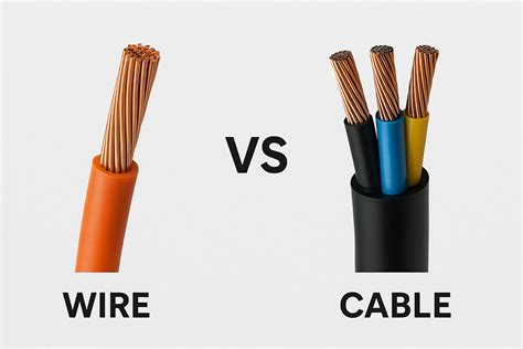 Difference Between Wire And Cable