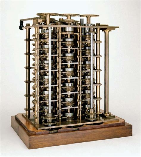 difference engine analytical engine charles babbage biography