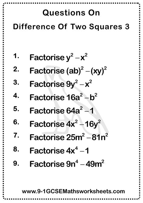 Difference Of Squares Worksheet Answers Free Download On Codominance Worksheet Answers - Codominance Worksheet Answers