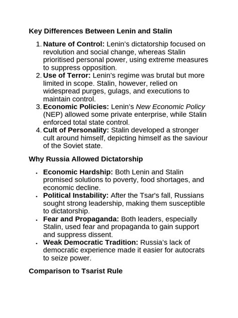differences between bolivar and lenin