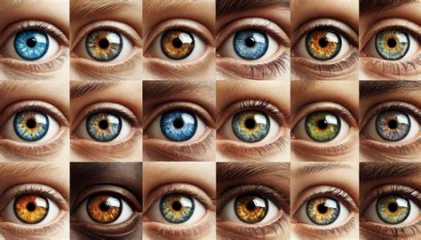different eye colors