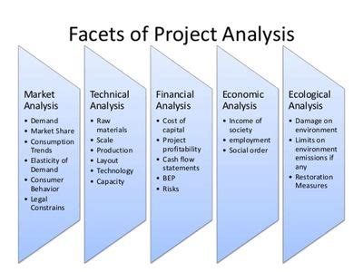 different facets of project analysis example