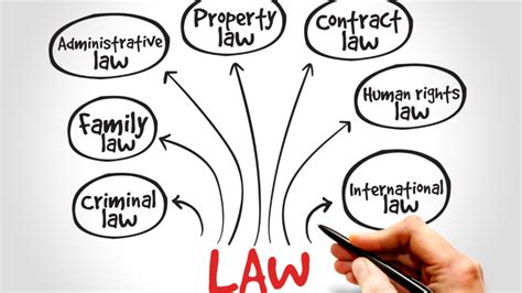 different kinds of law
