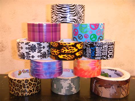 different patterns duct tape Pinterest