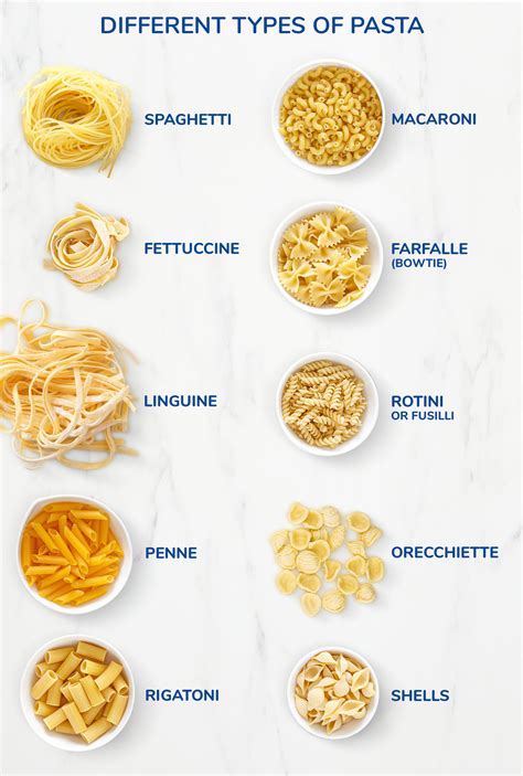 Different Types Of Pasta Explained Pasta Recipes Made