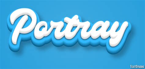 Different Word For Portray