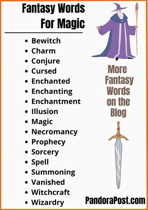 Different Words For Magic