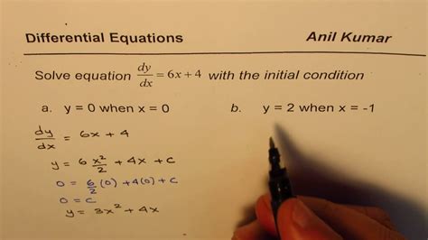 Differential Equation With Initial Condition