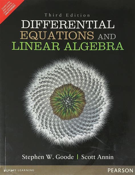 differential equations and linear algebra 3rd goode