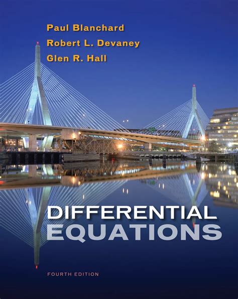 Read Differential Equations 4Th Edition By Paul Blanchard 