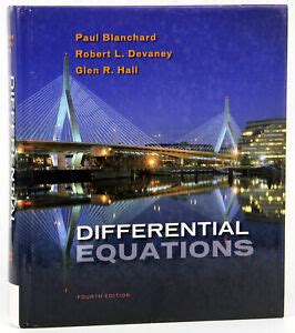 Full Download Differential Equations Blanchard Devaney Hall 4Th Edition 