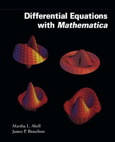 Read Differential Equations With Mathematica 